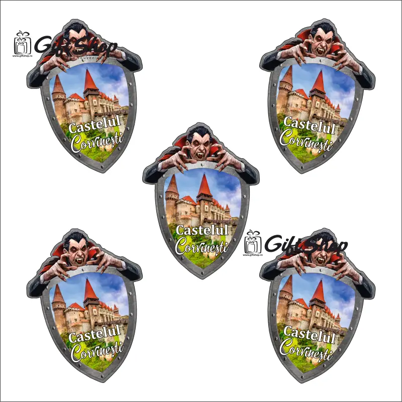 Castelul corvinesti, dracula, romania, magnet frigider mgs134v